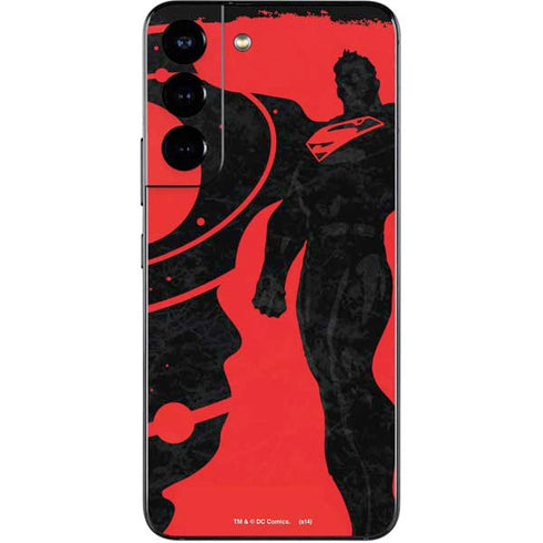 DC Comics Superman Silhouette Flying Galaxy S22 Skin